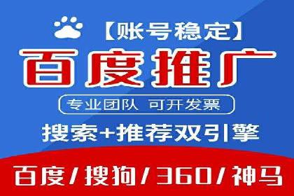 竞价开户推广案例营销策略